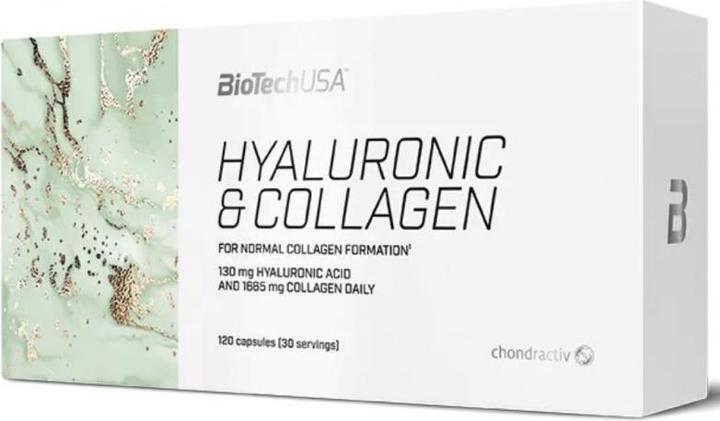 Biotech USA Hyaluronic Collagen (120 Piece, Capsules)