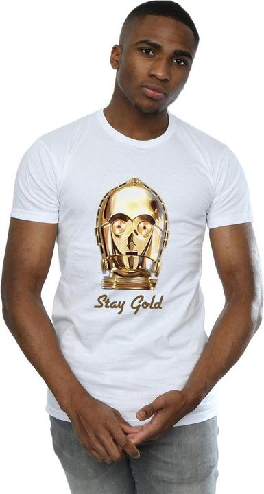 Produktbild Star Wars The Rise Of Skywalker C3PO Stay Gold TShirt (XL)