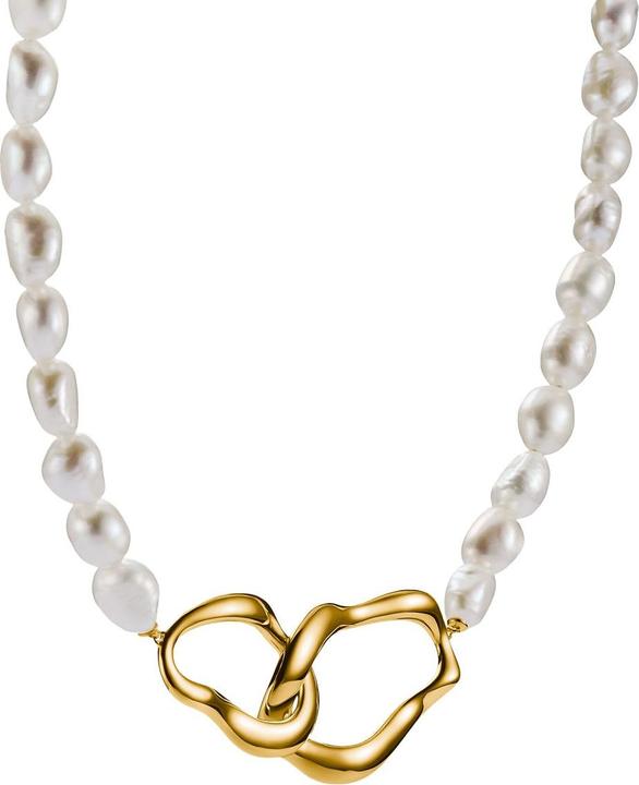 Produktbild Thomas Sabo Perlenkette Natural Beauty vergoldet (Süsswasserzuchtperle, Sterling Silber 925)