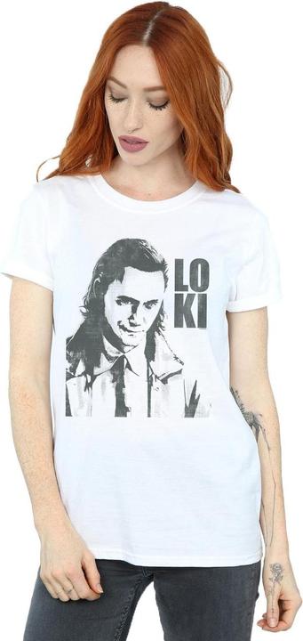 Immagine prodotto Loki Head Poster Maglietta Ampia Donna (M)