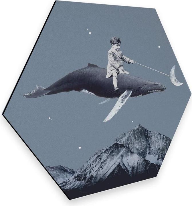 Produktbild Trenddeko Léon - Aim for the moon (55 x 47 cm)