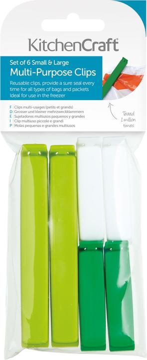 Produktbild Kitchen Craft Beutelclips (8 x)