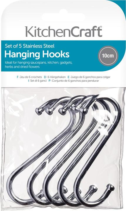 Kitchen Craft Hanging S-Hooks