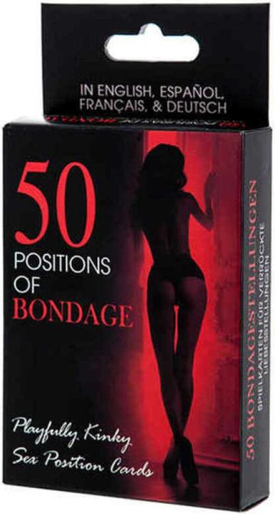 Kheper Games 50 Positions of Bondage (Kartenspiel, Englisch, Spanisch, Französisch, Deutsch)