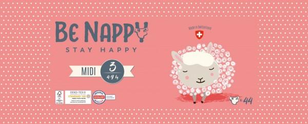 Produktbild Be Nappy Windel (Gr. 3, Tragepack, 44 Stück)