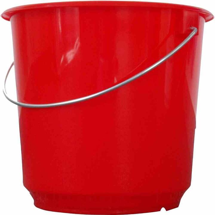 Produktbild Lockweiler Haushaltseimer aus Kunststoff in Farbe rot, 5 l, Ø 23x21 cm (1 Stk.)
