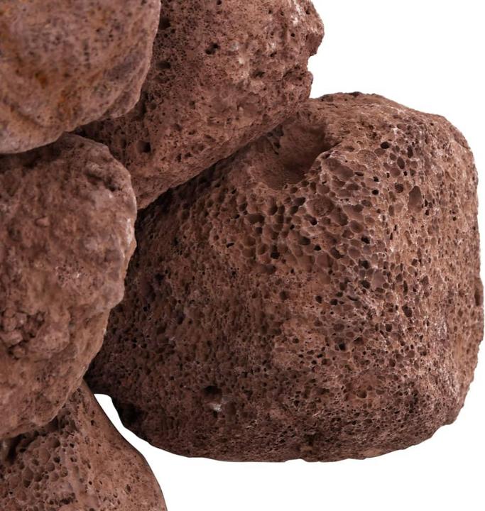 Produktbild VidaXL Lavagranulat 10 kg Rot 10-30 cm,Farbe: Rot,Material (Dekoration, sonstige Gegenstände)
