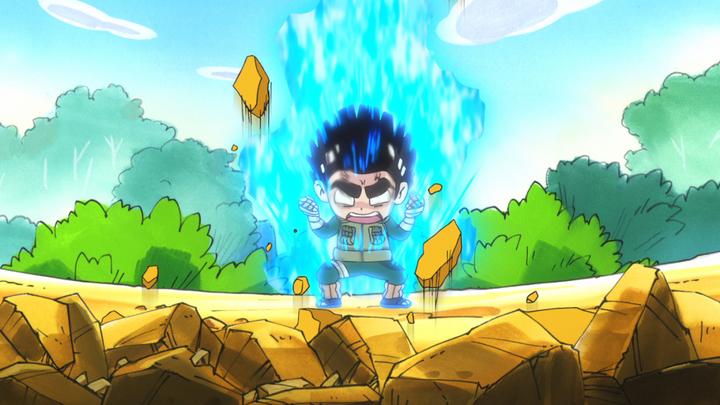 Actual product image Naruto Spin - Off! Rock Lee and His Ninja Buddies - Vol.2: E.14-26 -2 BRs (Blu-ray, 2018, German, English)
