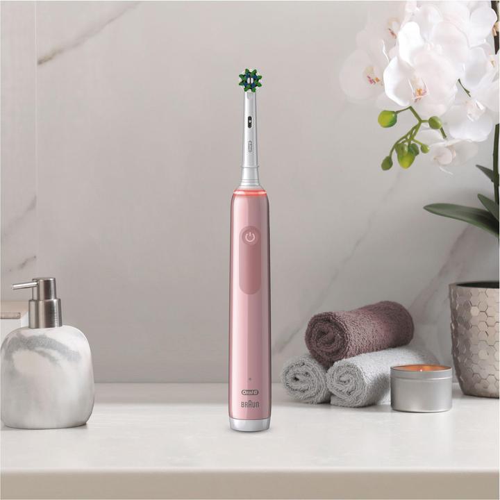 Actual product image Oral-B Pro3 3400N Pink Sensi (Oscillating toothbrush)