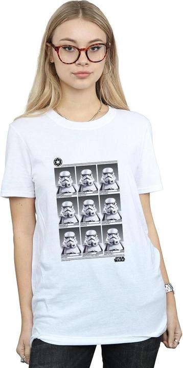 Immagine prodotto Star Wars Stormtrooper Yearbook Maglietta Ampia Donna (L)