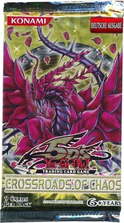 Actual product image Yu-Gi-Oh Crossroads of Chaos Booster -! (German, Booster Pack)
