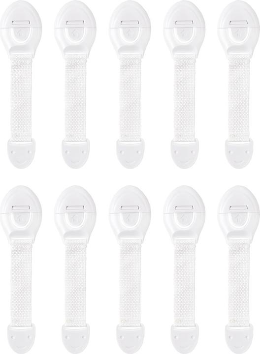 Image du produit Esmée Sécurité enfants universelle, lot de 10 pour armoires et tiroirs