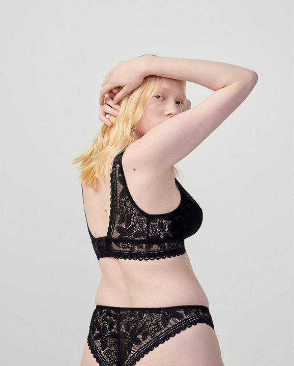 Image du produit La Redoute Collections Slip tanga en dentelle (42, Une unité par pack)