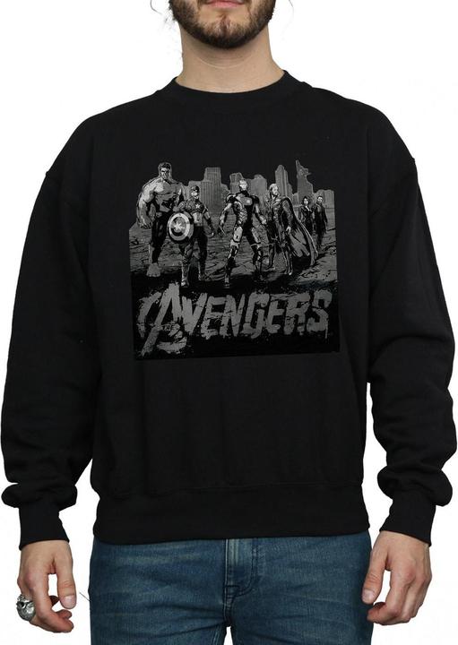 Immagine prodotto Avengers Mono Team Art Felpa Uomo (S)