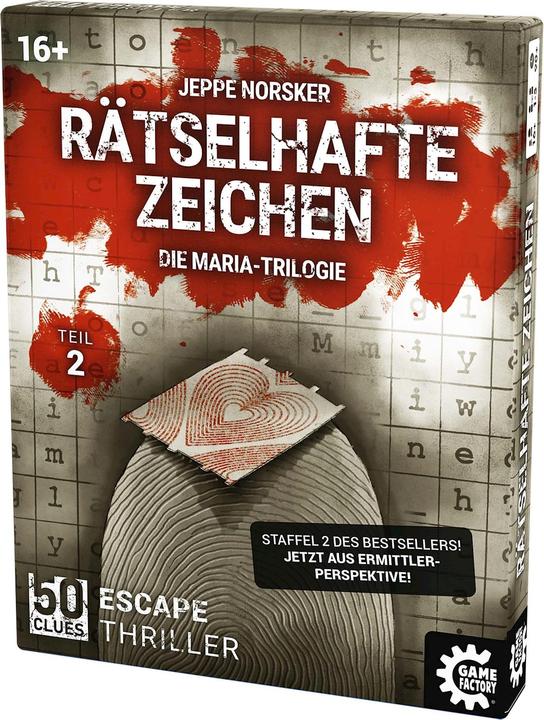 Actual product image Game Factory Clues Mysterious Signs (German)