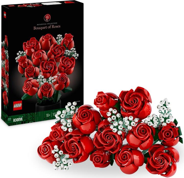 Produktbild LEGO Rosenstrauss (10328, LEGO Icons, LEGO Botanical)