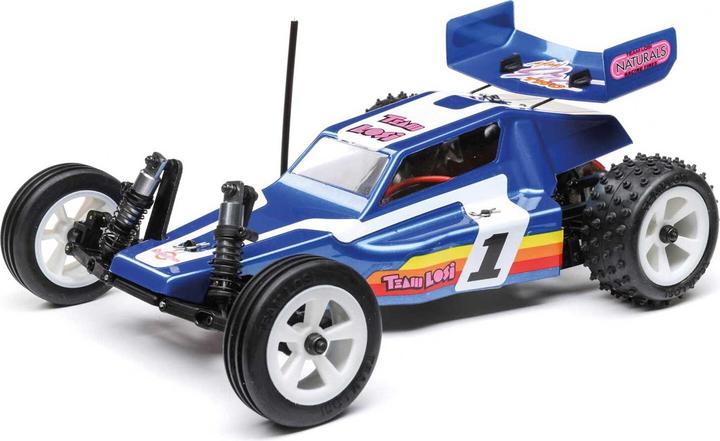 Losi mini jrx2 2wd buggy brushed rtr 1/16 blau (RTR Ready-to-Run)