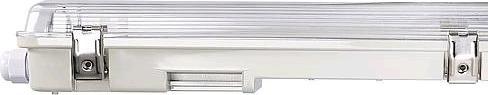 Image du produit EGB Baignoire pour locaux humides II pour tubes LED L1500mm (G13)