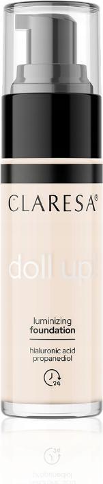 Produktbild Claresa Doll Up Illuminating Face Foundation 02 Light 34G (02 Light)