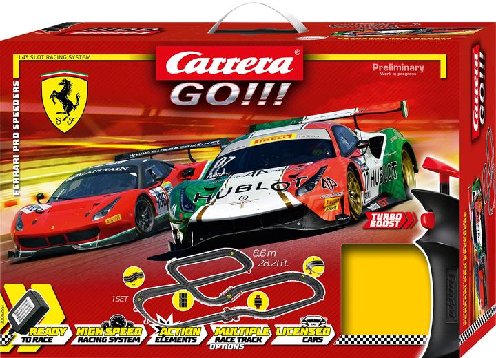Immagine prodotto Carrera VAI!!! Pista - Ferrari Pro Speeders