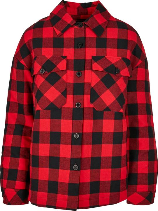 Urban Classics Ladies Flanell Padded Overshirt