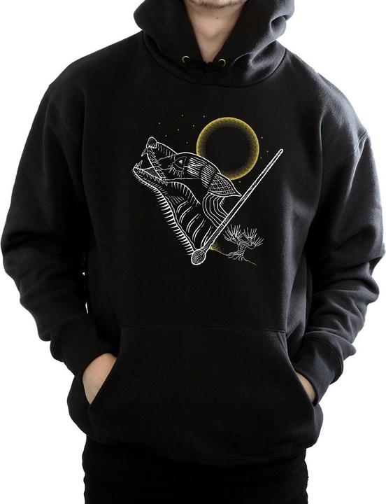 Produktbild Werewolf Line Art Kapuzenpullover (S)