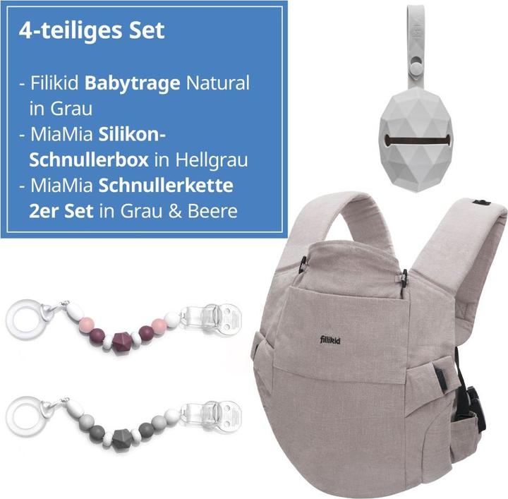 Image du produit Fillikid Porte-bébé & écharpes porte-bébé Natural de 3,5 à 20 kg