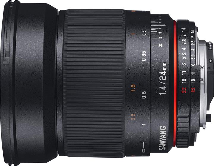 Actual product image Samyang 24mm f/1.4 ED AS IF UMC - Nikon F (Nikon F, APS-C / DX, full size)