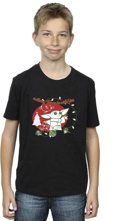 Image du produit Star Wars - T-shirt BABY YODA FORCE BE WITH YOU - Garçon (104)