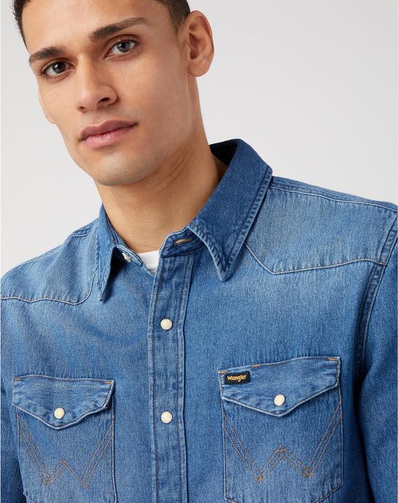 Actual product image Wrangler 27Mw Icon Shirt (M)