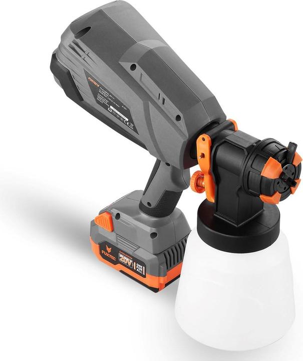 Actual product image Fuxtec 20V FX-E1CSP20-SET with battery and charger