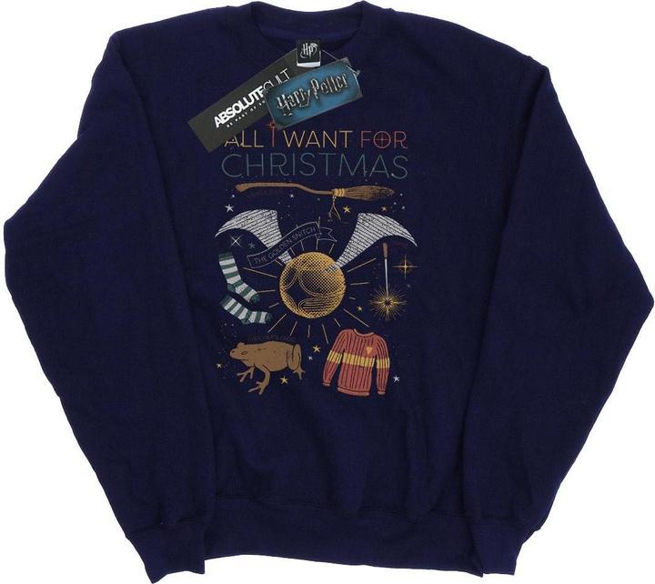 Immagine prodotto All I Want For Christmas Felpa Donna (XXL)