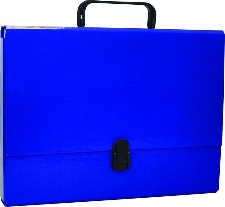 Produktbild Staples Büroartikel-Aktentasche mit Griff, 50 mm, Marineblau (A4)