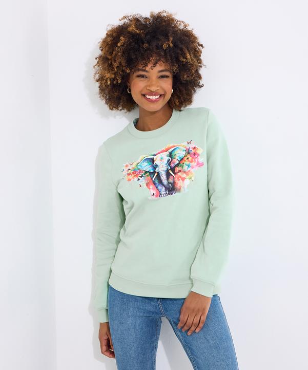 Actual product image Joe Browns Elephant Graphic Sweatshirt (42)