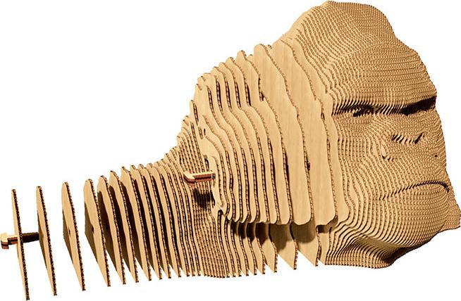 Produktbild Cartonic Gorilla - 3D Modell aus Karton