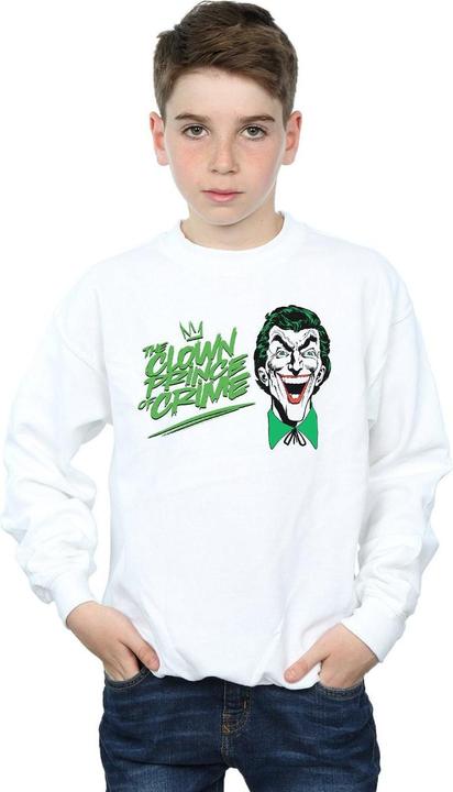 Immagine prodotto Batman Joker The Clown Prince Of Crime Felpa Ragazzi (104)