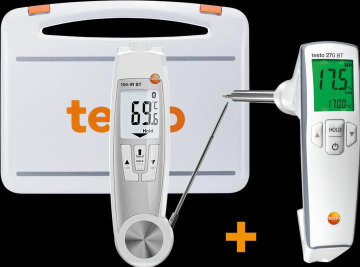 Actual product image Testo Frying Oil-Temperature Set BT