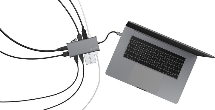 Produktbild Icy Box IB-DK4050-CPD (USB-C, 12 Ports)