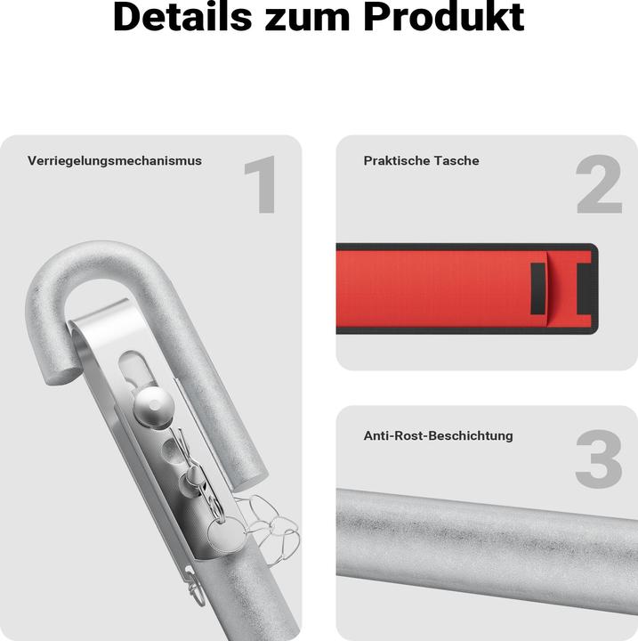 Produktbild Wiltec Abschleppstange