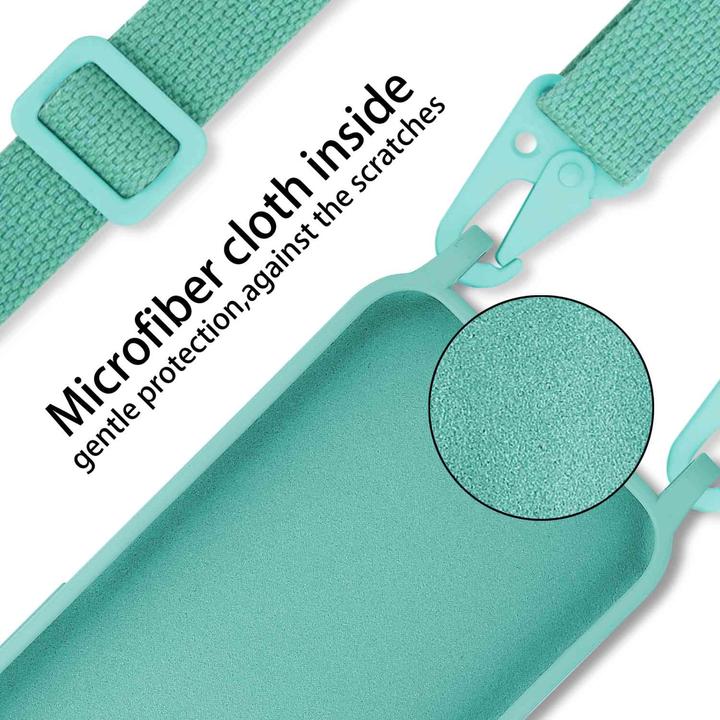 Produktbild Cadorabo TPU Cover Handy Kette Liquid (Samsung Galaxy M40s)