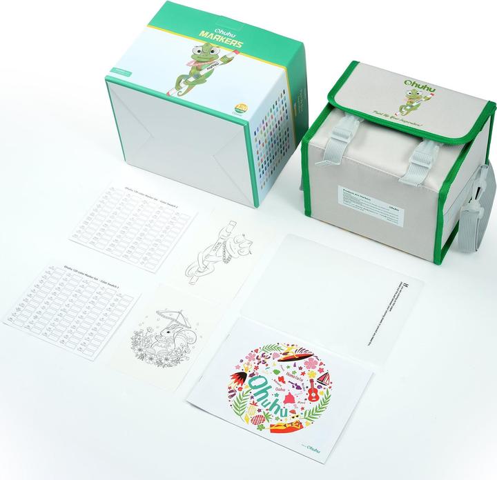 Produktbild Ohuhu Honolulu Kunstmarker (Mehrfarbig, 72 x)