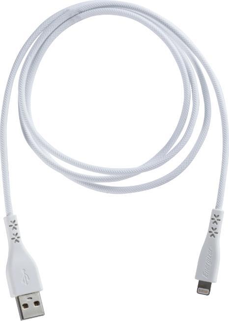 Actual product image Energizer Lifetime USB Lightning Cable Charge & Sync (1.2m) white (1.20 m, USB 2.0)