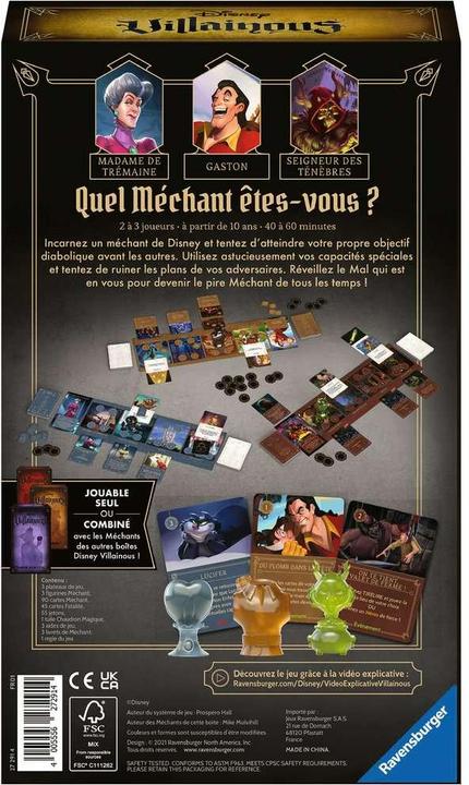 Actual product image Ravensburger Family Game Disney Villainous: Ext. 4 -FR- (French)