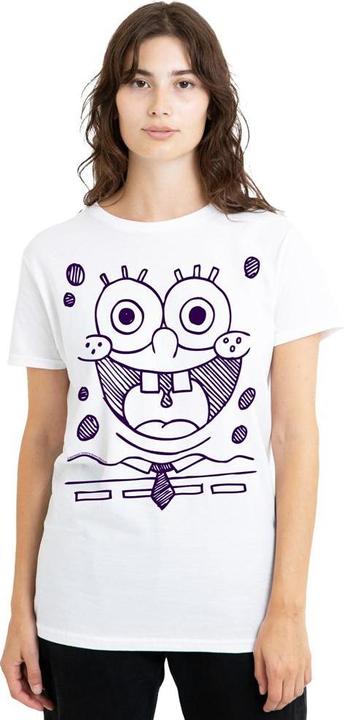 Immagine prodotto Spongebob Squarepants Grin Maglietta Penna in Feltro Adulto Unisex (S)