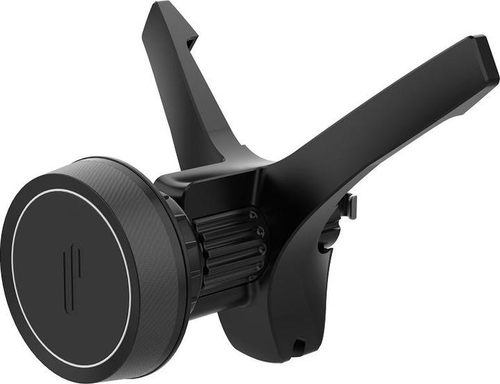 Actual product image Ugly Rubber car holder CLIP magnetic to grille with stabilizer black