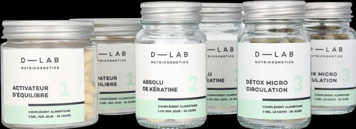 Image du produit D-Lab Nutricosmetics Kit de masse capillaire D-Lab (Set soin capillaire)