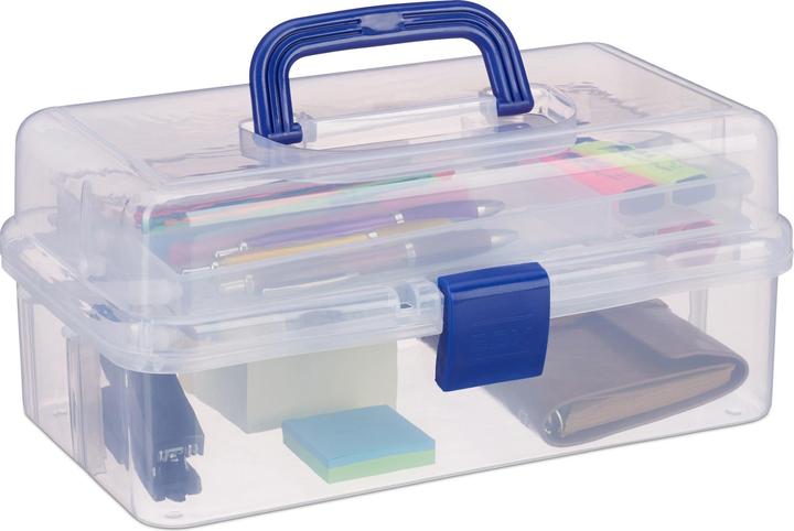 Image du produit Relaxdays Boîte en transparente (33 x 19.5 x 14 cm)