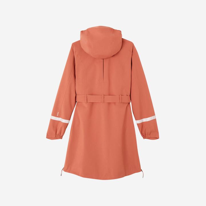 Produktbild Btwin Regentrenchcoat City 940 wasserdicht Damen terracotta (L)