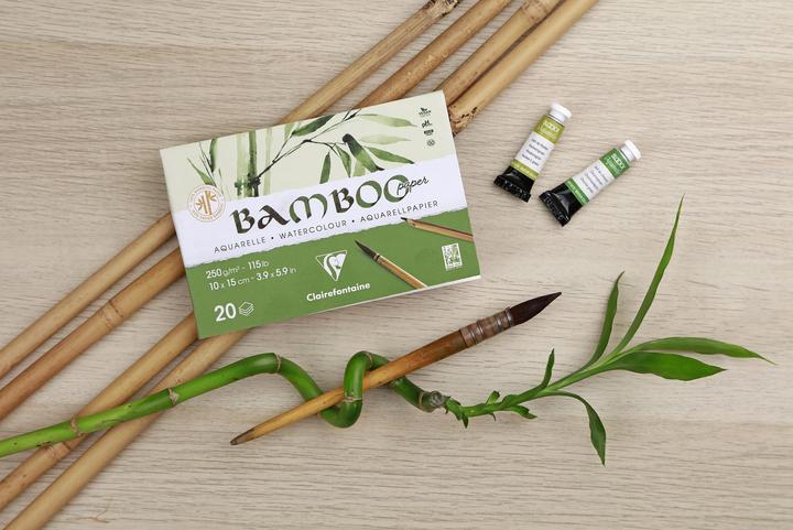Actual product image Clairefontaine Bamboo block (250 g/m², 400 x)