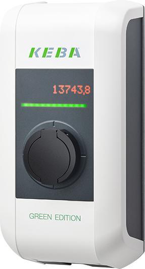 Produktbild Keba 121915 KC-P30-ES240022-E00-GE WallC Dose (Typ 2, 22 kW, 32 A, Fest verdrahtet)